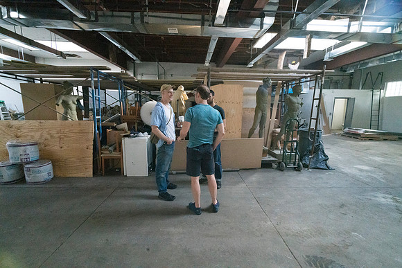 The Sculptors Talking