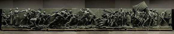 Full Sculpture, first 11 figures completed