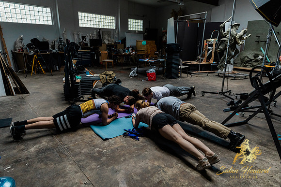 Everyone stays fit
